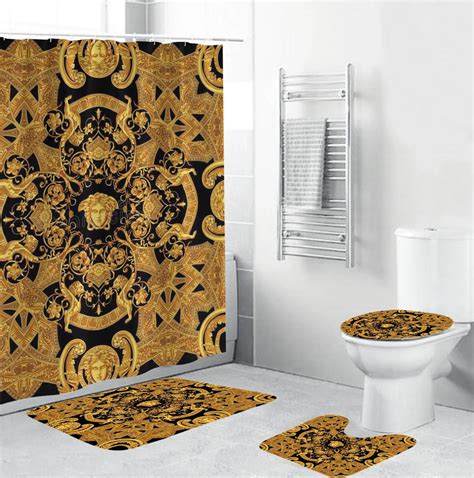 versace inspired bathroom accessories|bathroom decor with versace.